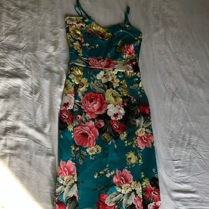 Floral midi dress